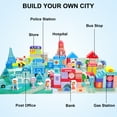 thumbnail image 2 of Wdmiya 108 PCS Wooden Building Blocks Toys for kids, City Construction Stacking Blocks, Learning Educational Preschool Toys age 3+, Building Blocks Set for Boy and Girl Birthday Christmas Gifts, 2 of 6