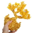 thumbnail image 2 of Shisuyan 1pc Money Tree Adornment Fortune Tree Desktop Feng Shui Decor for Home Office, 2 of 8