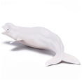 thumbnail image 2 of Modelo de animales marinos perfke Figuras Ballena beluga Escultura educativa del mar, 2 of 7