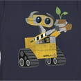 thumbnail image 2 of Women's Wall-E Earth Day The Plant in the Boot Graphic Tee Navy Blue Medium, 2 of 4
