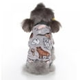thumbnail image 6 of NEW Pet Dog Flannel Plaid PJs Pajamas Pet Cat Shirt Dress Cute Clothes, 6 of 7