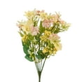 thumbnail image 2 of Xoxingysm Artificial Flowers Wedding Artificial Flowers: 7 Head Snowflake New Wild Chrysanthemum with Grass Artificial Flowers for Home Decoration, One Bunch of Artificial Flowers, 2 of 4