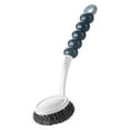 thumbnail image 6 of LABSERRON 1Pcs Kitchen Scrub Brushes With Ergonomic Design For Bathroom Cleaning 11.0x3.7x1.6in, 6 of 8