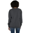 thumbnail image 3 of Hanes Unisex Garment Dyed Fleece Sweatshirt New Railroad Gray 2XL, 3 of 8