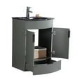 thumbnail image 4 of Legion Furniture 24" Contemporary Plastic Bathroom Vanity in Pewter Green, 4 of 5
