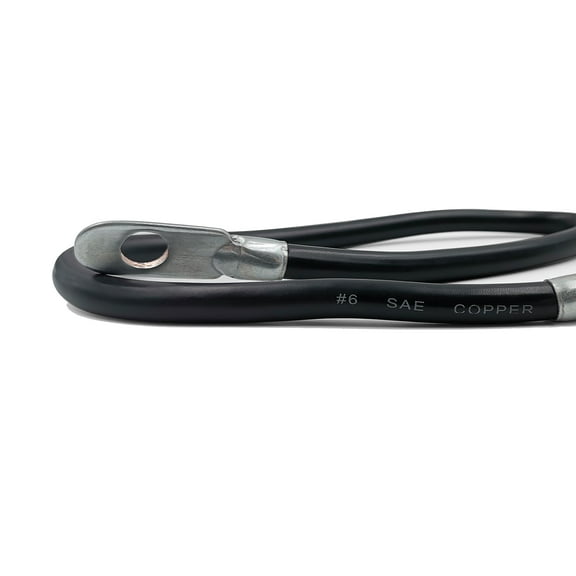 EverStart 6 Gauge Top Post Battery Cable, Single Auxillary Lead