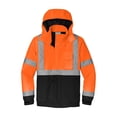 thumbnail image 3 of CornerStone Unisex ANSI 107 Class 3 Economy Waterproof Insulated Bomber Jacket | High Vis Winter Coat for Men & Women, 3 of 5