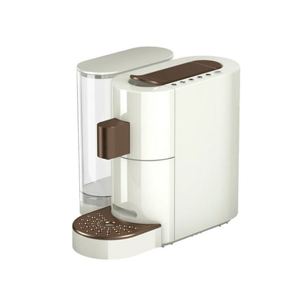 K-fee Twins II Single Serve Coffee and Espresso Machine (Black/Copper) | Starbucks Verismo* Compatible