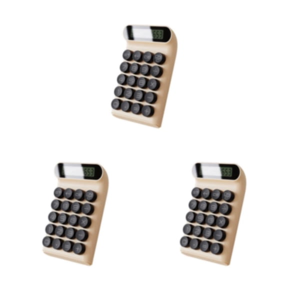 Calculadora Simple Cateissary dispositivo de cálculo de papelería para estudiantes estilo Vintage