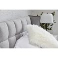 thumbnail image 3 of Moe's Lamb Large Fur Pillow in Cream, 3 of 4