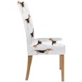 thumbnail image 3 of RYLABLUE Beagle Dogs Stretch Chair Cover Protector Seat Slipcover for Dining Room Hotel Wedding Party Set of 6, 3 of 5