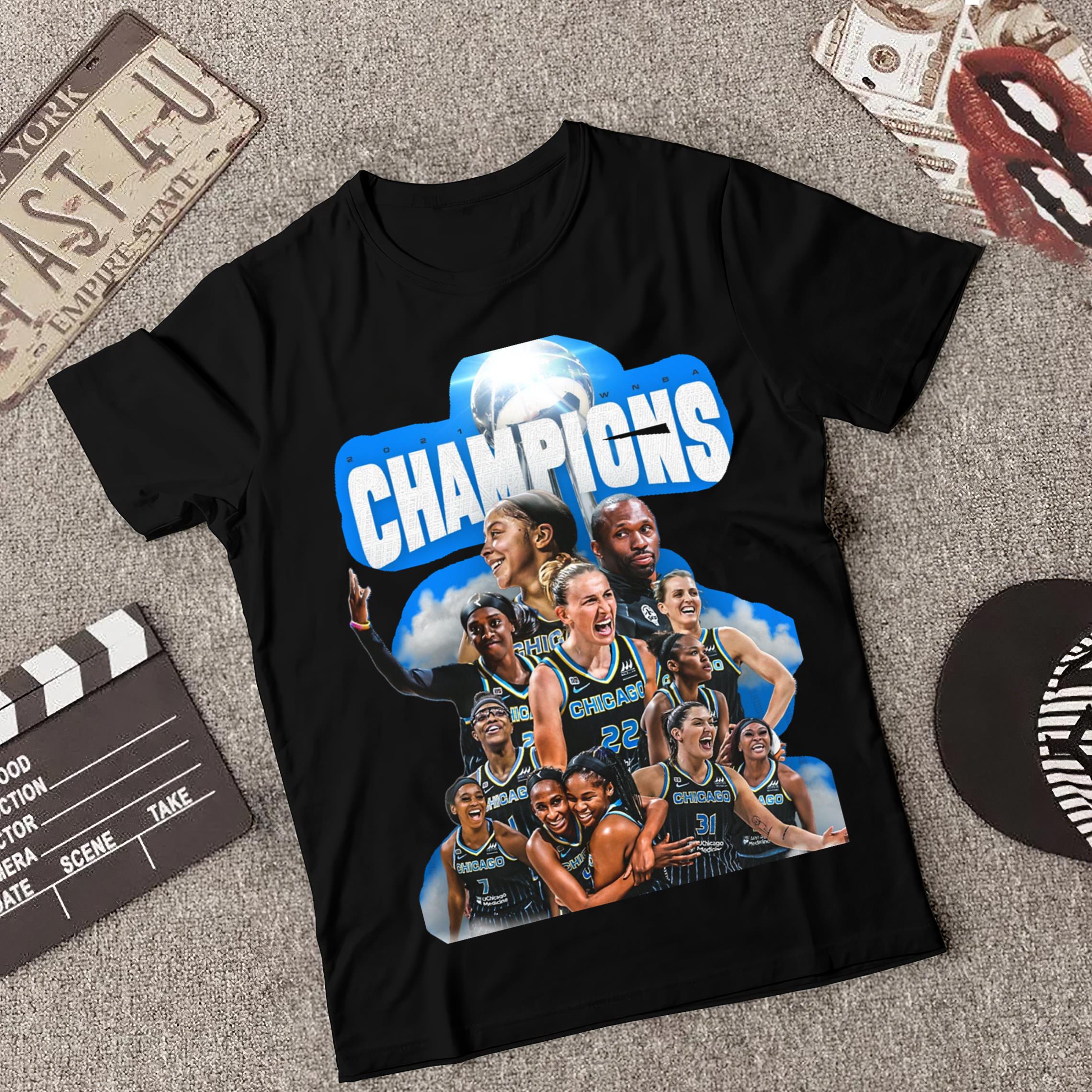 Chicago Sky are WNBA Champs! unisex t-shirt, Angel Reese Chicago Sky ...