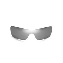 Walleva Titanium Replacement Lenses for Oakley Batwolf OO9101 Sunglasses