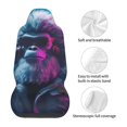 thumbnail image 5 of Sigee Hip-Hop Glasses Gorilla for Universal Car Seat Covers, Premium Car Seat Protector Set for Cars, SUVs, Trucks, 5 of 7
