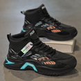 thumbnail image 6 of NOKIO Men's High-top Sneakers Trendy Versatile Thick-Soled Casual Dad Shoes with 𝖫a𝖼e Up, Breathable Knit Mesh Summer Sport Shoes for Back to College, 6 of 6