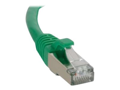 C2G 00839 C2G 25FT CAT6 SNAGLESS SHIELDED (STP) NETWORK PATCH CABLE - GREEN