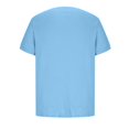 thumbnail image 5 of IROINNID Men's Casual Solid V-neck Fitness Training Short-sleeved T-shirt, 5 of 8