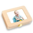 thumbnail image 2 of Baby Tooth Box Wooden Creative Baby Teeth Organizer Teeth Keepsake Organizer, 2 of 8