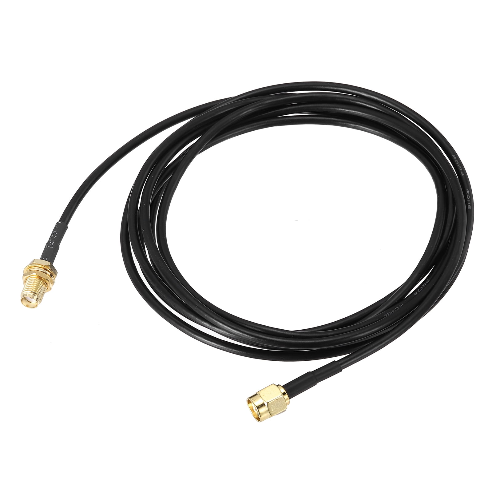 Uxcell SMA Extension Cable SMA Male to SMA Female Antenna RF Coax Cable RG174 6.6ft