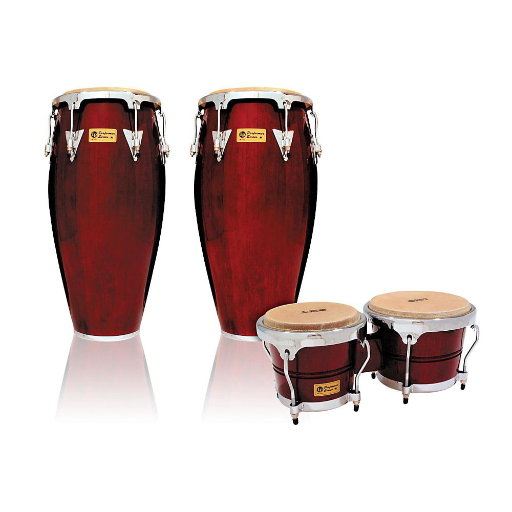 LP Performer Series 2 Piece Conga and Bongo Set with Ghana Ubuy
