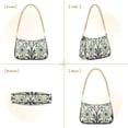 thumbnail image 7 of FORMRS Womens Shoulder Bag with Chain Strap Clutch Purse Cute Tote Handbag, Blue Floral Pattern, 7 of 7
