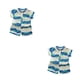thumbnail image 1 of Minnieouse Ropa de verano Ropa para niños Traje de playa Diseño elegante Suavidad duradera Conjunto de pantalones cortos frescos multiusos Type1 NO1, 1 of 6