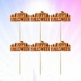 thumbnail image 2 of 12pcs Feliz Halloween Palabras Cake Toppers Selecciones divertidas Papel Magdalena Decoración Suministros para el Festival de Halloween, 2 of 5