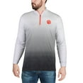 thumbnail image 3 of Men's Colosseum Gray Clemson Tigers Magic Team Logo Quarter-Zip Jacket, 3 of 3