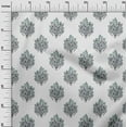 thumbnail image 2 of oneOone Georgette Viscose Fabric Leaves|Floral & Paisley Block Print Sewing Fabric BTY 42 Inch Wide, 2 of 4