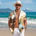thumbnail image 7 of UAYOTSE Mens Button Down Short Sleeve Shirts Summer Beach Vacation Untucked Casual Tops Shirt,Sizes M, 7 of 7