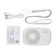 thumbnail image 4 of Naiovety Lindo 1pc Mini ventilador USB portátil Ventilación Ventiladores de aire acondicionado plegables Electrodomésticos blanco Naiovety HA6345-01B, 4 of 6