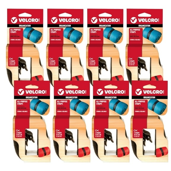 Velco Strong & Reusable All-Purpose Straps 90440L, 36 in x 2 in, Case of 16