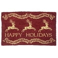 thumbnail image 2 of Entryways Basics 9117W Williamsburg Dash Away All Handwoven Coconut Fiber Doormat - Red, 2 of 4