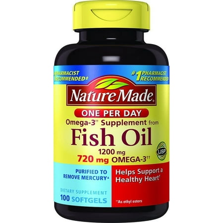 UPC 031604042967 product image for Nature Made Nutritional Products Nature Made  Fish Oil, 100 ea | upcitemdb.com