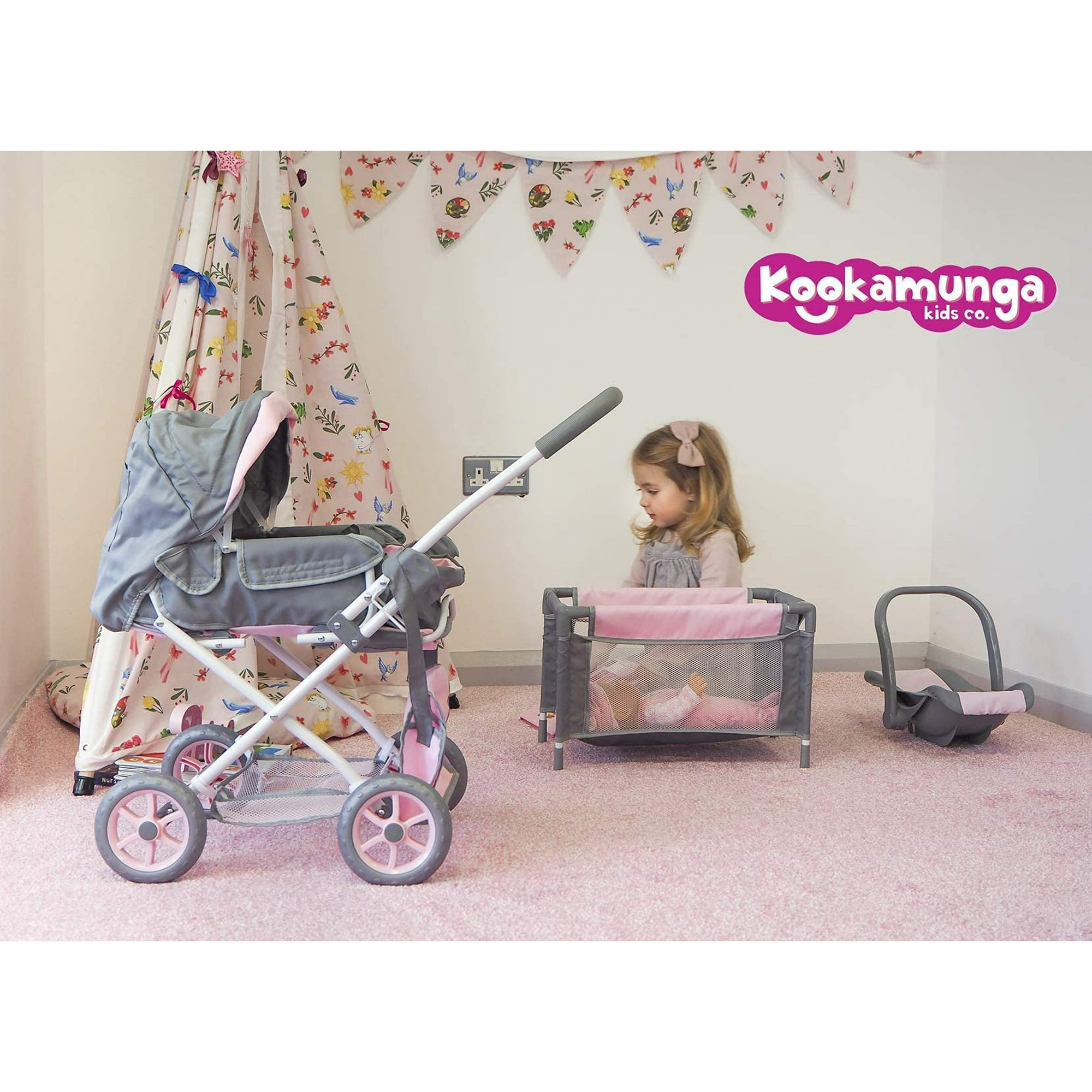 Baby doll car seat and stroller set hot sale