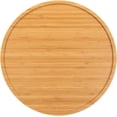 thumbnail image 3 of Rotating Trays for Table,12 inch Bamboo Rotating Spice Rack,Wooden Turntable Organizer for Kitchen Pantry Countertop Table,Round Non-Skid Turntable Tray for Salt Pepper Spices and Olive Oil, 3 of 8