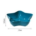 thumbnail image 2 of Hariumiu Fruit Snack Organizer Fruit Plate Five-pointed Star Design Capacity Food Grade Plastic Multi-purpose Snack Tray Easy to Clean Kitchen Supplies, 2 of 8