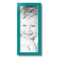 thumbnail image 2 of ArtToFrames 7x17" Aqua Picture Frame, Green Wood Poster Frame, with Regular Glass and 2 (FBPL-4428), 2 of 8
