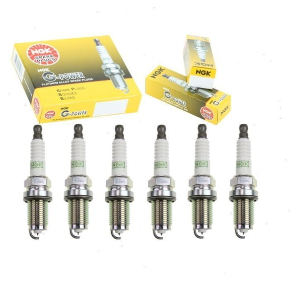 NGK "PLATINUM" Spark Plugs (Set of 6) 2001-2006 for Acura MDX 3.5L V6