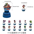 thumbnail image 3 of Anime Game Y2K Style Shooting Game Theme Happy Birthday Party Decorative Disposable Tableware Balloon Baby Shower Girl Kid Gift, 3 of 7