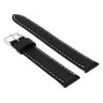thumbnail image 2 of 22MM LEATHER BAND STRAP SMOOTH BAND 22/22MM FOR TAG HEUER CARRERA WATCH BLACK WS, 2 of 2