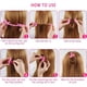 thumbnail image 3 of ER Rodillo de pelo suave y flexible, 18 piezas, rizadores de pelo rosa, rodillos de espuma flexible para dormir para cabello DIY, rizadores de pelo largo, corto, grueso y fino, herramientas de peinado para mujeres y niñas Rojo Verde, 3 of 5