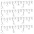 thumbnail image 4 of Cup Chain, Suitable Length Trim Claw Chain  Strong Durable Wearable Freely Tailorable  For Sewing Craft For DIY For Decoration Double   Claw   Chain,Pearl Pendant  Claw, 4 of 8