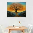 thumbnail image 2 of COMIO  Tree Wall Art Canvas Picture, Tree Laden with Fruit Canvas Wall Art Picture Canvas Print for Kitchen and Home Decor or Living Room Artwork, 2 of 4