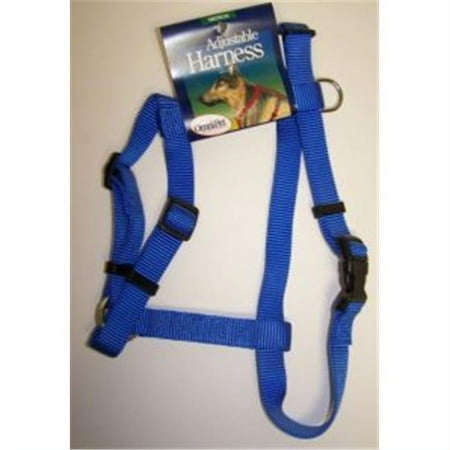 UPC: 0024764171080 | Omni Pet 445-17108 Omni Pet No.17M-BL Adjustable Nylon Harness 12-18in Medium Color Blue