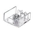 thumbnail image 2 of Soporte para papel de cocina Strade Fareast Limited dispensador de pañuelos acrílico transparente con brazo ponderado, 2 of 8