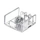 thumbnail image 2 of Servilletero dispensador de papel, organizador de notas transparente duradero, estante de pañuelos acrílico para Bar, cocina, cafetería, mesa de, 2 of 9