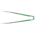 thumbnail image 2 of Vollrath Jacob's Pride Stainless Steel One-Piece Utility Tong with Green Kool-Touch Handle - 12"L, 2 of 5