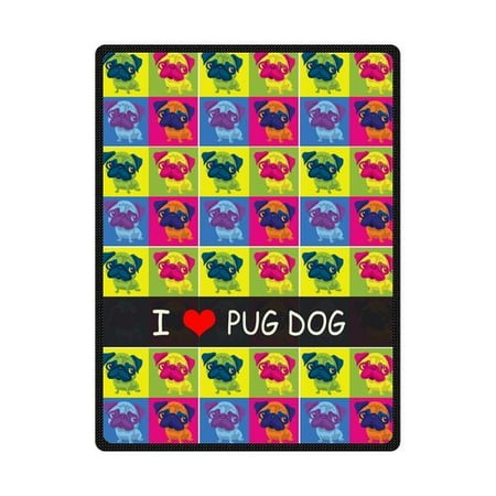 Pug In Blanket Pillow Cover - Top Pet Gifts