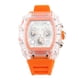 thumbnail image 2 of Reloj Transparente De Moda Para Hombre, Correa De Silicona De Cuarzo Analógico, Reloj De Negocios Transparente A Prueba De Agua Hasta 50M Para Bodas, 2 of 7